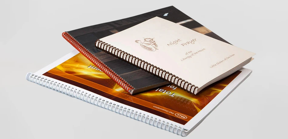 Spiral Bound Book Printers Spiral Bound Book Printers